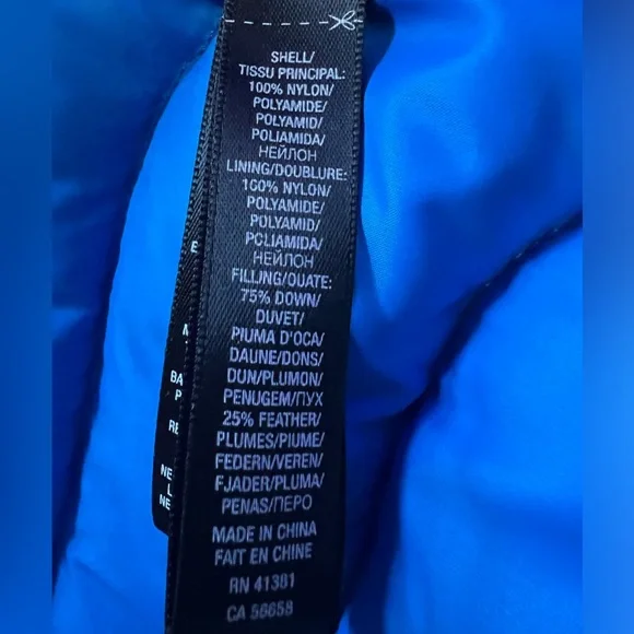 RLX Blue Puffer Vest - Picture 3 of 6